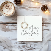 Terra de Natal minimalista