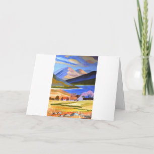 Cartão De Festividades Terras Altas da Escócia 2