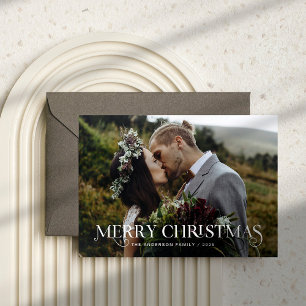 Cartão De Festividades Texto e fotos de Na moda exclusivo   Feliz Natal