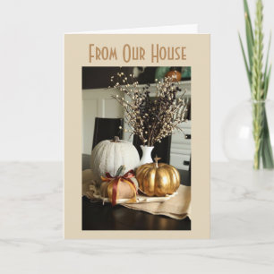 CARTÃO DE FESTIVIDADES ***THANKFUL FOR YOU**** TIME OF YEAR TO SAY SO