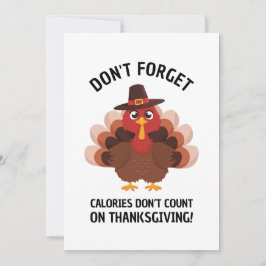 Cartão De Festividades Thanksgiving Turkey Humor Funny Fall Joke