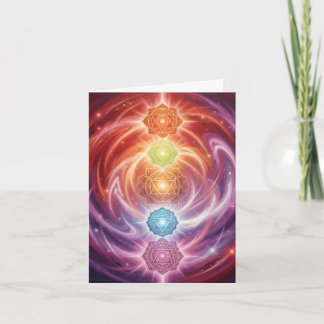 Cartão De Festividades The 7 Chakras´10