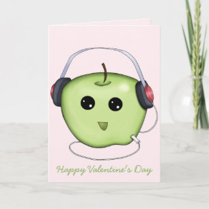 Cartão De Festividades The Apple Of My Eye Music Valentine