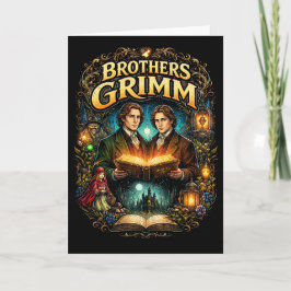 Cartão De Festividades The Brothers Grimm