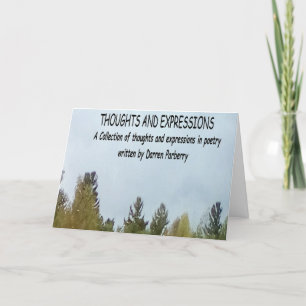 Cartão De Festividades The Fire - Poetry Card