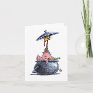 Cartão De Festividades The Fool's Thanksgiving Card