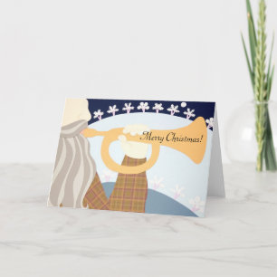 Cartão De Festividades The Fox , Merry Christmas!