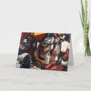 Cartão De Festividades 'The Guinea Hen Got Loose' Kwanzaa card