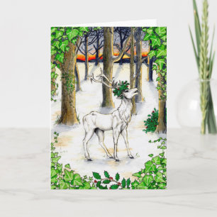 Cartão De Festividades The Holly & the Ivy Christmas Card