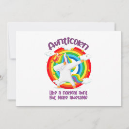 Cartão De Festividades Tia Como Uma Tia Normal Mas Mais Incrível