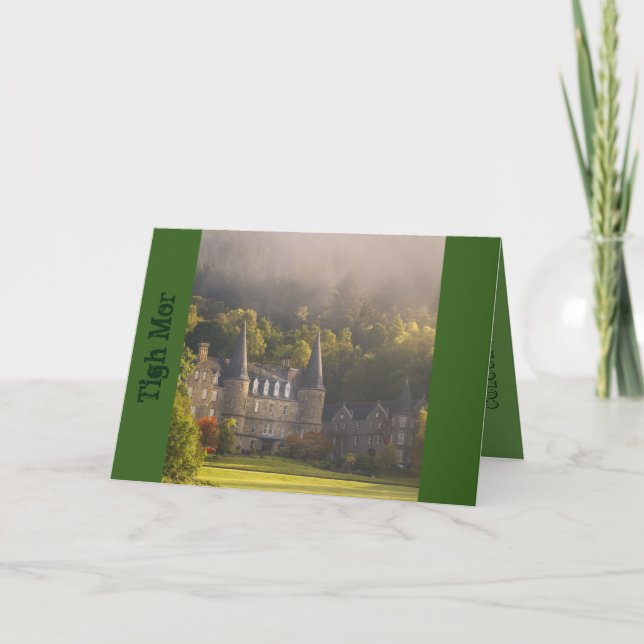 Cartão De Festividades Tigh Mor in the Trossachs (Frente)