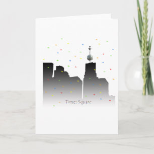 Cartão De Festividades times square new years