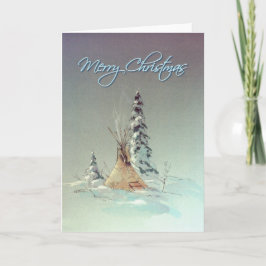 Cartão De Festividades TIPI do FELIZ NATAL por SHARON SHARPE