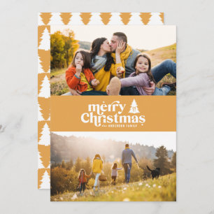 Cartão De Festividades Típica retrógrada, Natal moderno, 1 fotografia