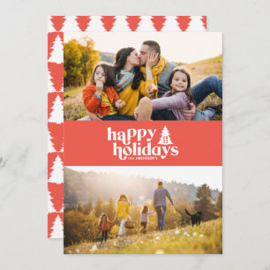 Cartão De Festividades Típica retrógrada, Natal moderno, 1 fotografia