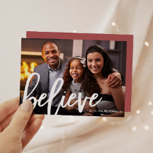 Tipografia da Rosa Elegante Acredite Foto Natal