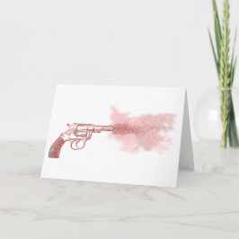 Cartão De Festividades tiro do amor