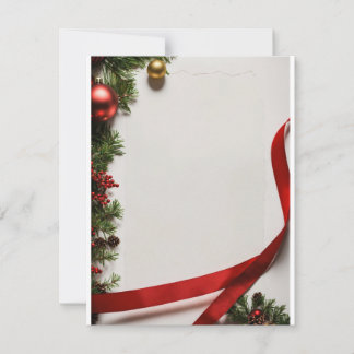 Cartão De Festividades Título: "Desejos Festivos Libertados: Chr Personal