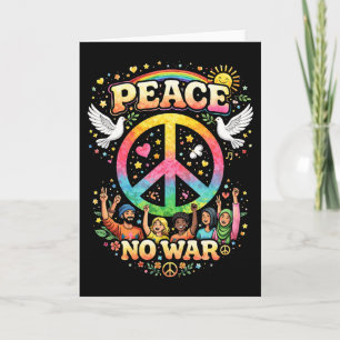 Cartão De Festividades Título: Paz Sobre a Guerra