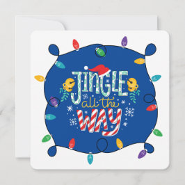 Cartão De Festividades Tocar o sino no caminho (adicione sua foto)