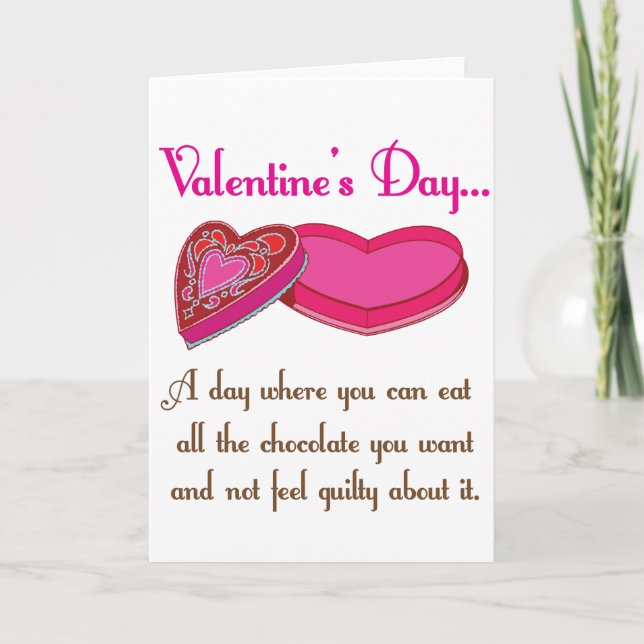 Cartão De Festividades Todas as citações engraçadas de Valetine dos (Frente)