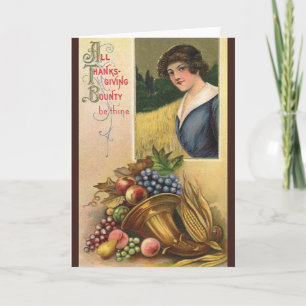 Cartão De Festividades Todo o Prêmio de Ação de Graças Seja Teu