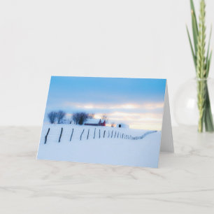 Cartão De Festividades Tom Atwood Media Christmas Card (Tosovsky Farm)