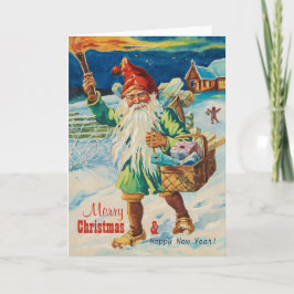 Cartão De Festividades Tomate de Natal com tocha CC0939 Jenny Nyström