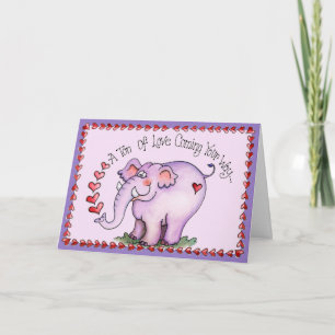 Cartão De Festividades Ton of Love - Greeting Card