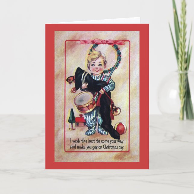 Cartão De Festividades Toque no Loot do Xmas (Frente)