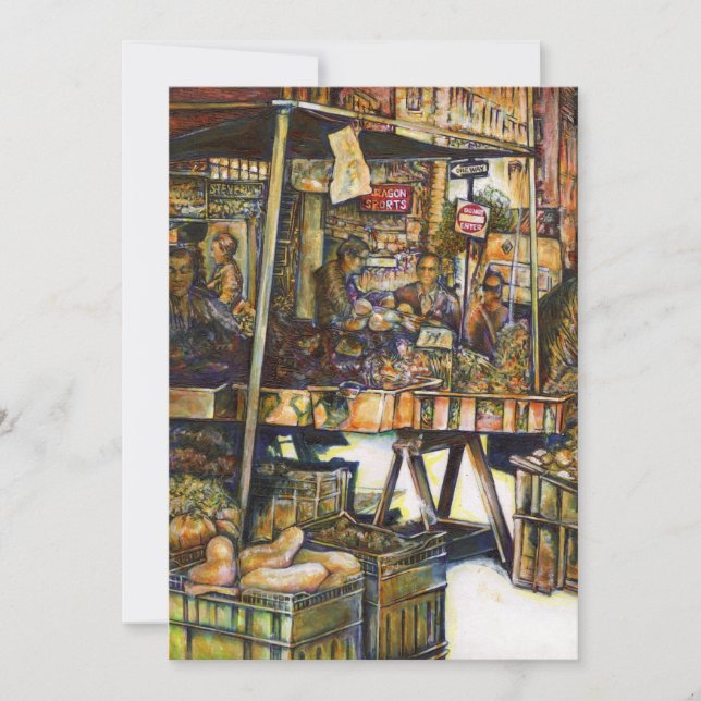 Cartão De Festividades Torna a criatividade mais brilhante (Frente)