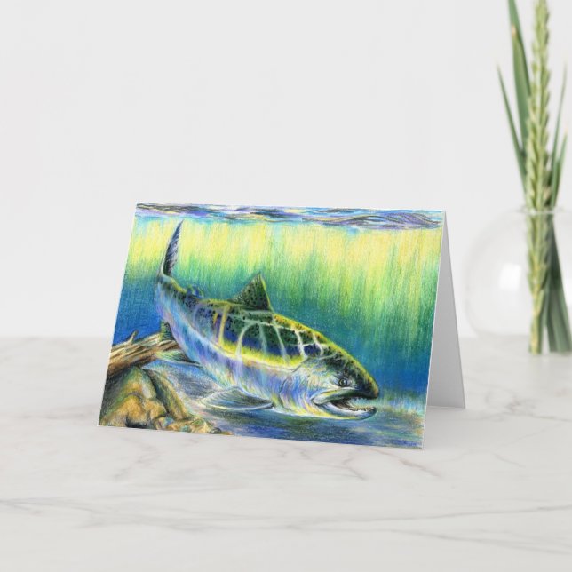 Cartão De Festividades Trabalhos de arte de vencimento por T. Lee, (Frente)