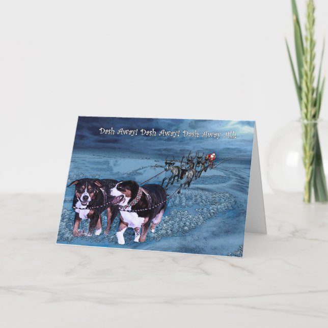 Cartão De Festividades Traço afastado, traço afastado! (Frente)