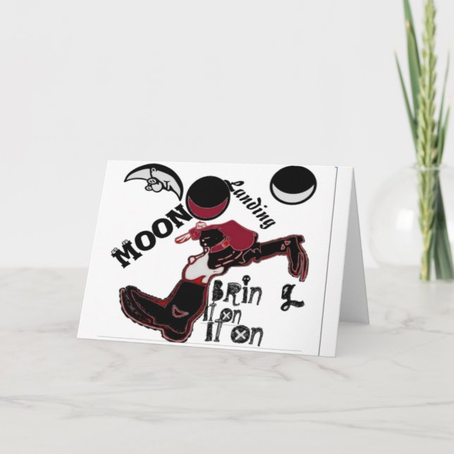 Cartão De Festividades Traga-o - Natal e Mashup de Espaço Reproduzíveis (Frente)