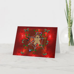 Cartão De Festividades Trapped Gingerbread