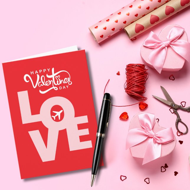 Cartão De Festividades Travel Love Photo Elegant Romantic Custom  (Criador carregado)