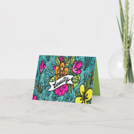 Cartão De Festividades Travesseiro Decorativo Beleza com Flores