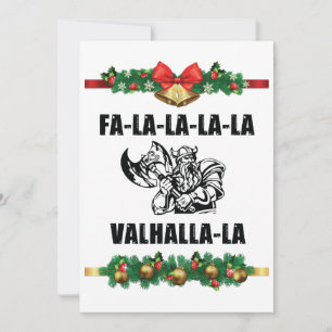 Cartão De Festividades Travesseiro decorativo de Natal Valhalla