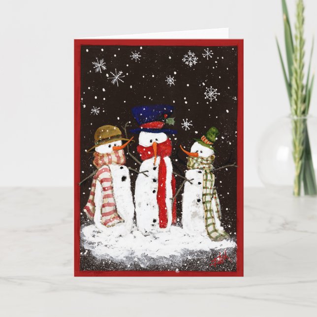 CARTÃO DE FESTIVIDADES TREEE SCARVES (Frente)