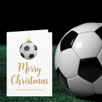 Treinador de Futebol Personalizado Feliz Natal Fut