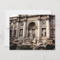 Trevi Fountain Roma Itália Viagem