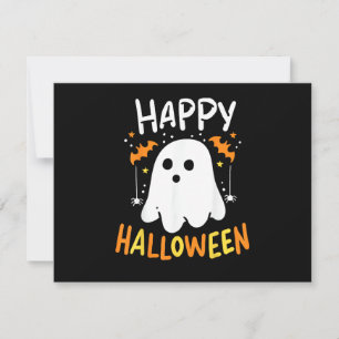 Cartão De Festividades Trick Or Treat Fantasma de Halloween