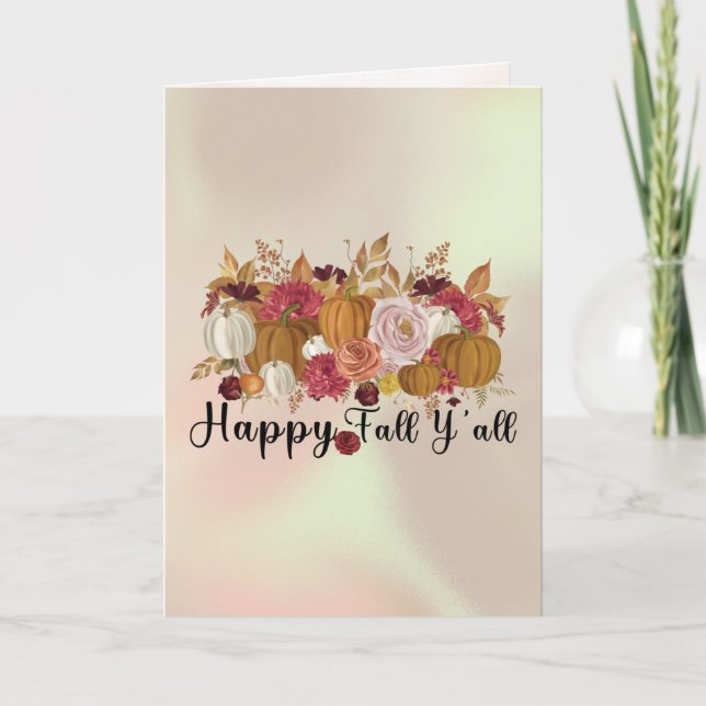 Cartão De Festividades Tripulação de abóbora (Frente)