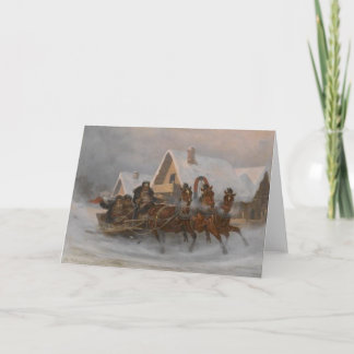 Cartão De Festividades Troika