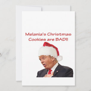 Cartão De Festividades Trump, os biscoitos de Natal da Melania são RUINS!