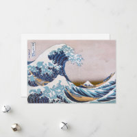 Tsunami Grande Onda fora de Kanagawa Japão por Hok