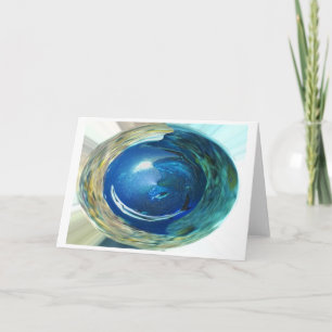 Cartão De Festividades Tubarão num redemoinho