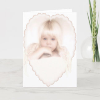 Cartão De Festividades Tucked-In Angel