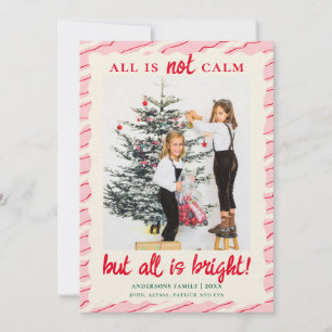 Cartão De Festividades Tudo é Foto de Crianças de Natal Bright