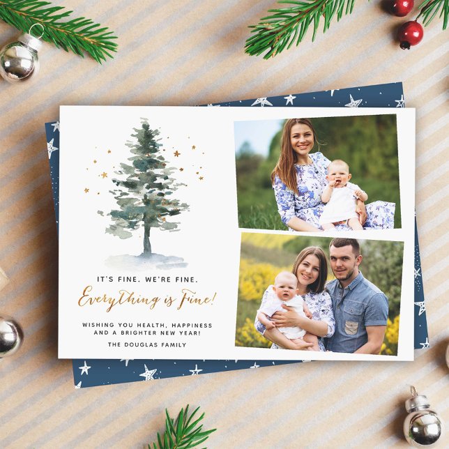 Cartão De Festividades Tudo está bem engraçado Quota 2 do Xmas (Criador carregado)